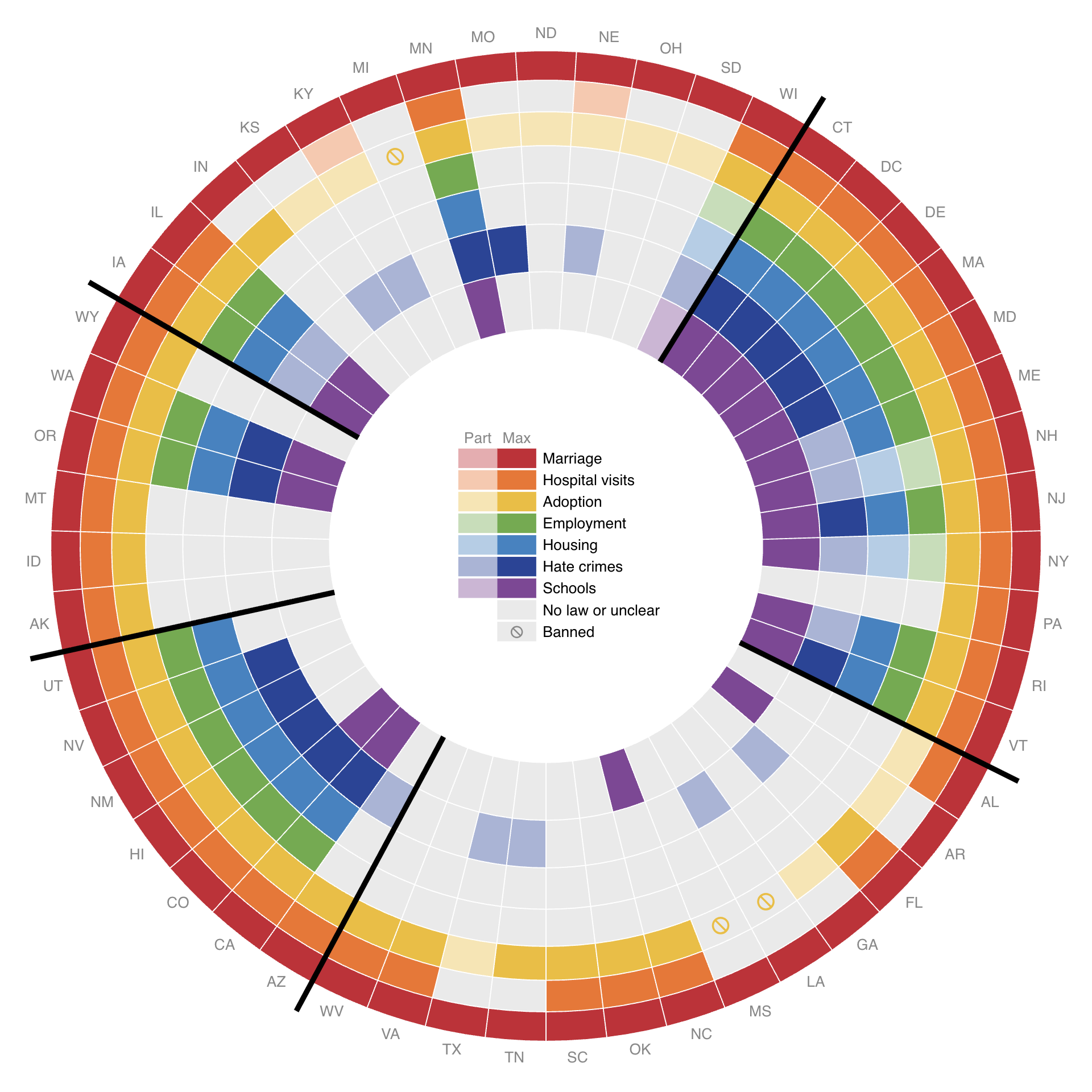 LGBTQ Rights by State
